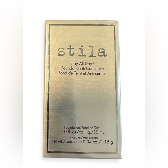 ONE LEFT‼️NEW STILA✨ Stay All Day® Foundation & Concealer (GOLDEN 10) - Picture 4 of 6